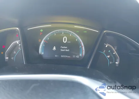 2019 Honda Civic Ex z USA, uszkodzony, nr VIN 2HGFC3B32KH354662